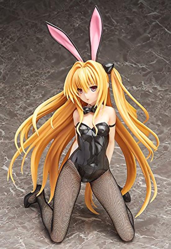 To LOVEru Darkness Golden Darkness Bunny Scale PVC Painted Complete Figure -Trouble- Ver. 1/4