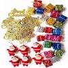 Pack of 54 Christmas Tree Decoration Ornaments Items Hanging Accessories Combo Pack Items for Home