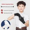 Kids' Four Seasons Equestrian Gloves - Non-slip, Wear-resistant, Unisex Horse Riding Gear in White