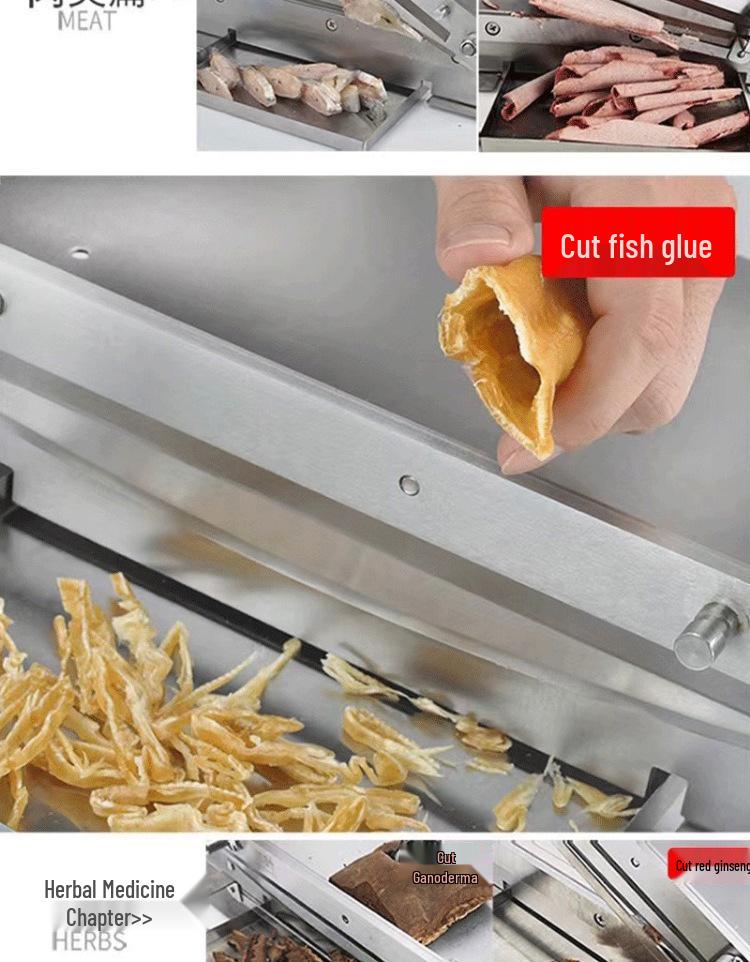 Manual Multi-Functional Stainless Steel Meat Slicer and Bone Chopper for Lamb, Chicken, and Duck