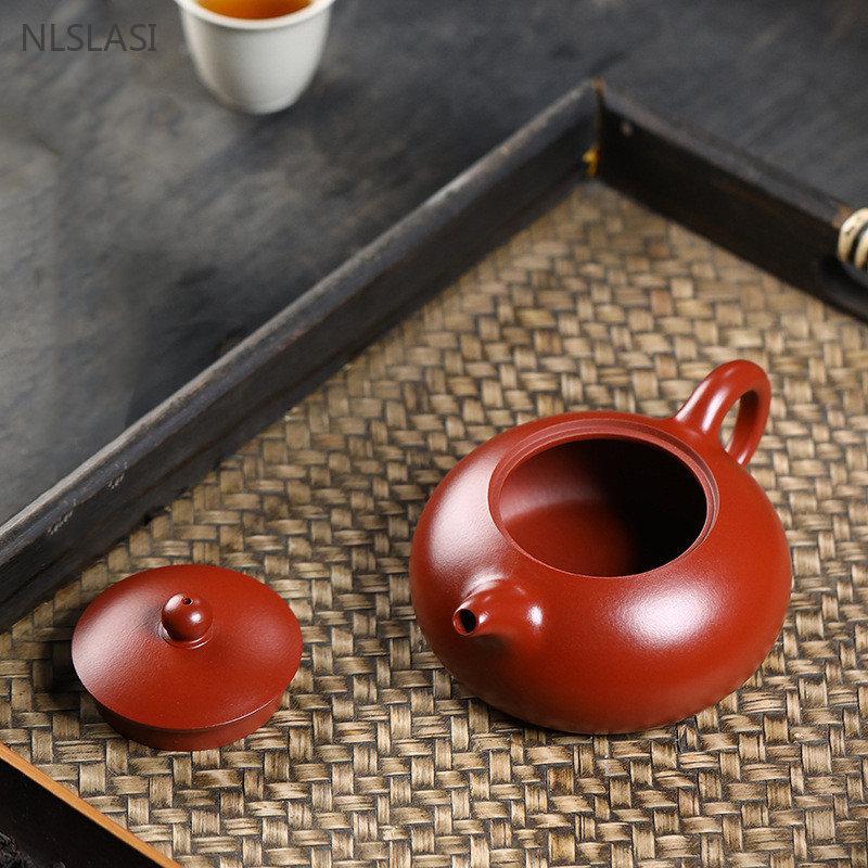 260ml Boutique Yixing Purple Clay Teapot Handmade Dahongpao Filter Tea Pot Chinese Zisha Tea Set Tradition Beauty Kettle Teaware