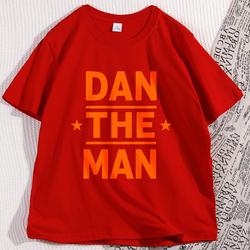 

Mens Funny Dan T Shirts Casual Cotton Short Sleeve Round Neck Tshirt Loose Streetwear Graphic Tees Round Neck Male Clothes S