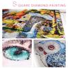 5D DIY diamantová malba křížovým stehem Kruhová vrtačka Husky Diamond Mosaic Home Decor Paintings