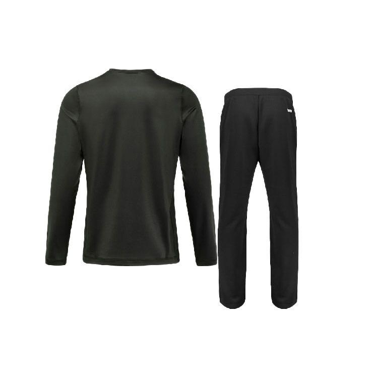 Under Armour Solid Color Crew Neck Long Sleeve Sweatshirt And Mid Waist Long Pants Casual Sports Set Men Sets 22600307-011+21500737-001