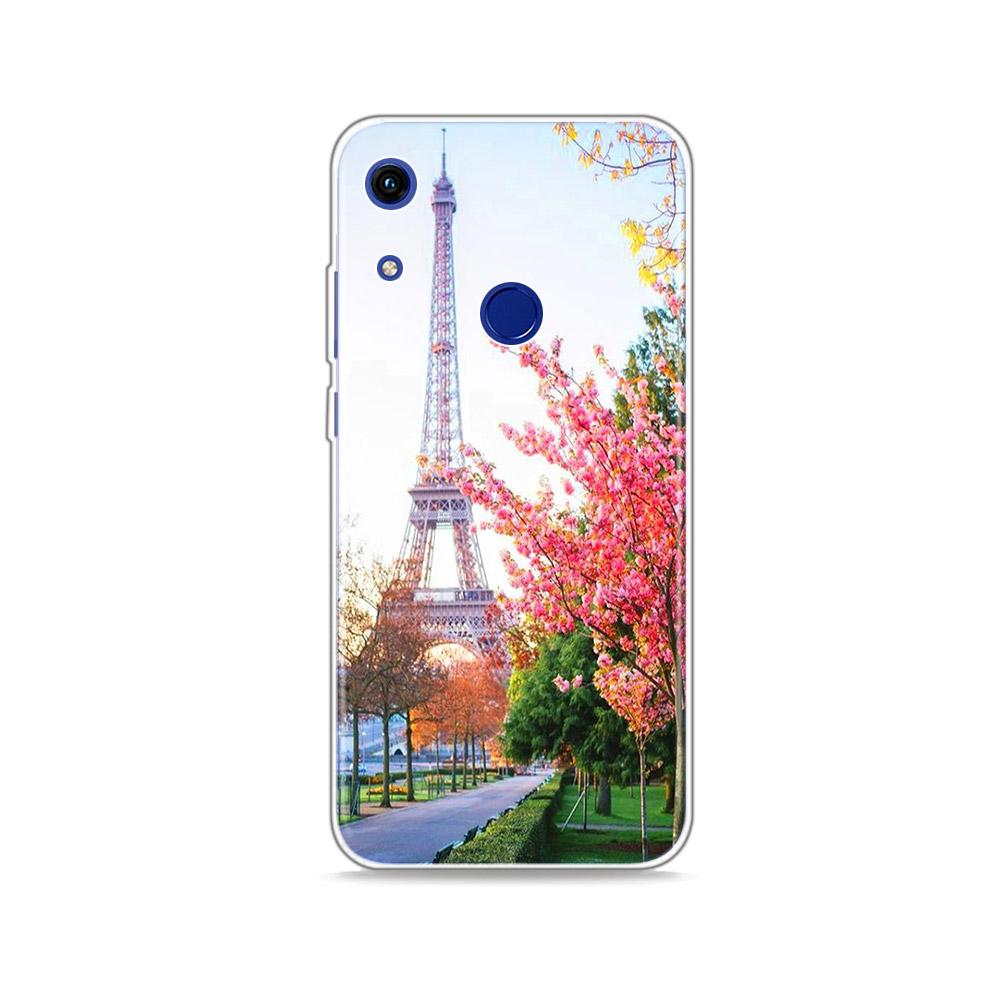 Paris Eiffel Tower Travel Silicone Cover For Honor 20 20S 20E 8 8A Prime 8X MAX 8C 8S 7A 7C 7S Pro Phone Case