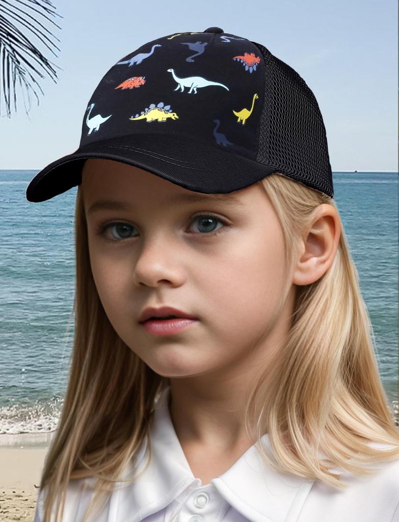 Netzkappe für Sonne Baby UV für Mädchen und Sonnenbrand UV Schwarz Größe M [Panegy] Kinder, Hut, Hut, Schutz, Atmungsaktiv, Niedlich, Verstellbar, Jungen, Sport,