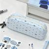 Large Capacity Pencil Case Polka Dot Bow Stationery Organizer  School Supplies