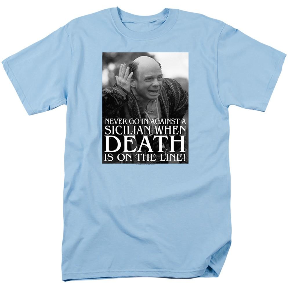 Princess Bride - Sicilian - Adult Unisex Short Sleeve T-Shirt - Blue 3XL
