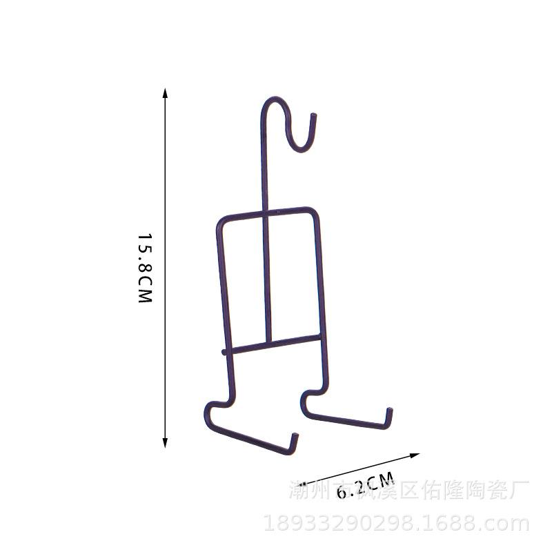 

Прямые продажи Золотая птица Подставка для чашек, Европейская стойка для хранения кофейных чашек, Кованая железная сушилка, Гальваническое золото single cup holder black