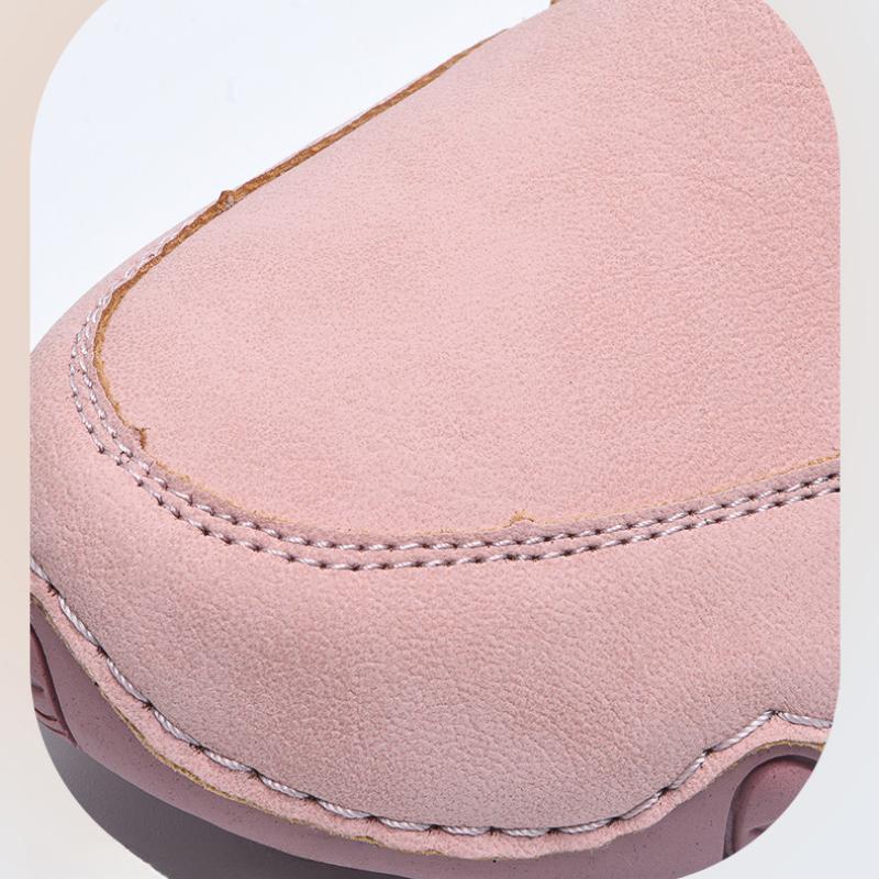 Women's High-top Casual Sneakers Handmade Leather Shoes Ankle Boots Spring & Autumn