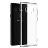 Samsung Galaxy NOTE 9 Case - Transparent Silicone + Full Curved Plastic Screen Protector [Phonillico®]