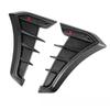 Vent Cover Fender Hood Air Flow Intake Trim Car Side  Exterior Accessories Wing Decals Ventilation Sticker Modified Styling 2pcs