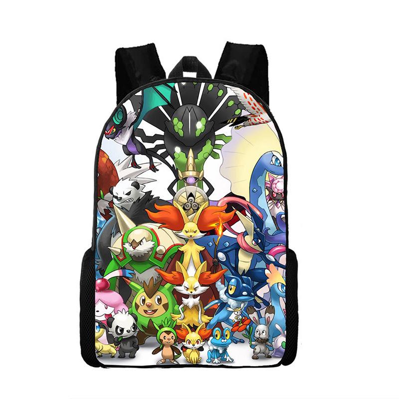 Pokémon Pokémon Backpack Student School Bag Cartoon Anime Backpack