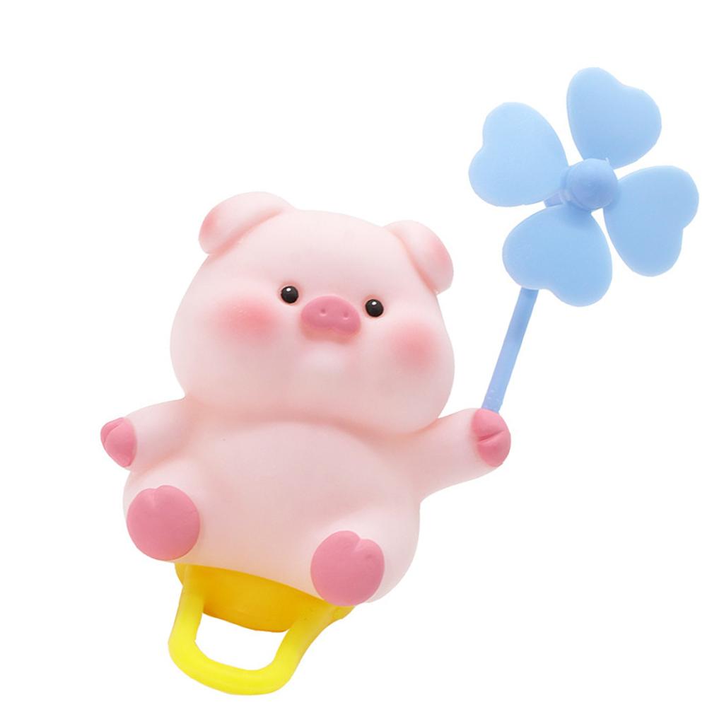 Cute Handlebar Ornament Adorable Attractive Animal Shape Motorcycle Bike Handlebar Decoration Pig