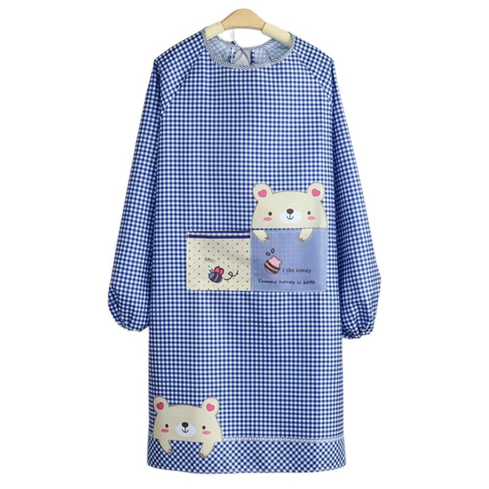 Full Wrap Kitchen Aprons Cooking Cooking Smock Fashionable Kitchen Pinafore Restaurant