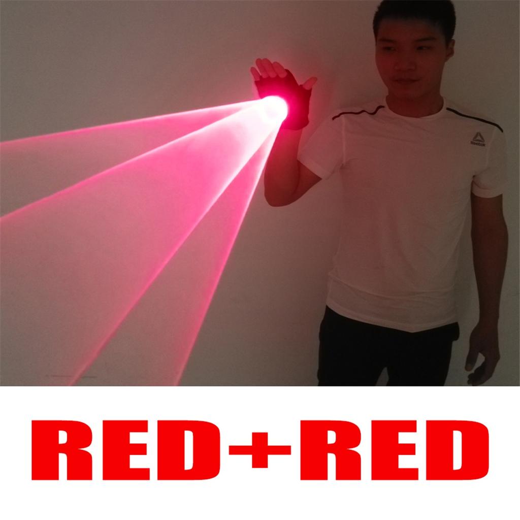 Green Red Blue RGB Rotating Laser Gloves Whirlwind Handheld Lazer Cannon Tunnel Effect Vortex LED Light Pub Party Show