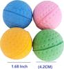 Pet Toy Ball Latex Balls Colorful Chew for Dogs Cats Puppy Kitten Soft Elastic Foam Funny Training Pet Ball