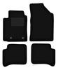Black Velour Floor Mats For: Toyota Yaris I 5-door (1999-2005)