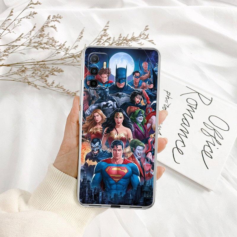 Justice league Phone Case for Motorola Moto E13 E15 E20 E22 E22I E22S E30 E32 E40 E7 E7I G Plus Power Play Stylus G22 G14