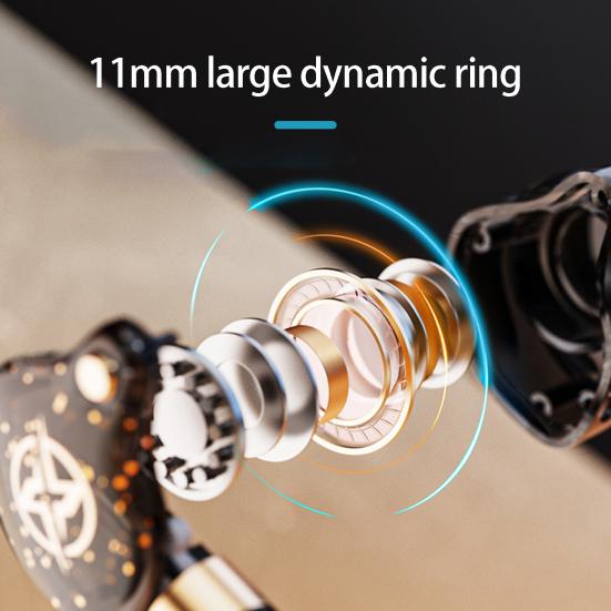 Vezeték nélküli fejhallgató Bluetooth-kompatibilis 5 intelligens zajcsökkentés hangdekódolás erős basszus sztereó térhatású 11 mm