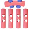 5pcs Swimming Pole Connector 2 Cross Holes Swimming Noodle Connector Pool Noodle Swimming Noodle Foam Stick Connector