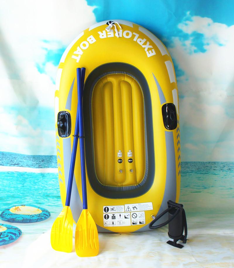 Two-Person Inflatable PVC Kayak: Fishing & Rafting Rubber Boat