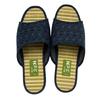 Edoten Shigi Hep Sandals, Bamboo-topped, Made In Japan, Lightweight Sponge Sole, Men's, Asanoha Pattern, Size M, 25cm-25.5cm