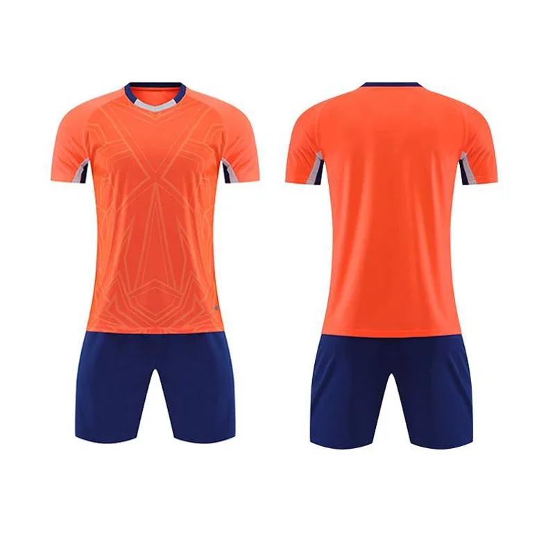 Adult Kids Football Jersey Men Boy Customize Soccer Uniforms Kit Futsal Sportswear Training Tracksuit Child