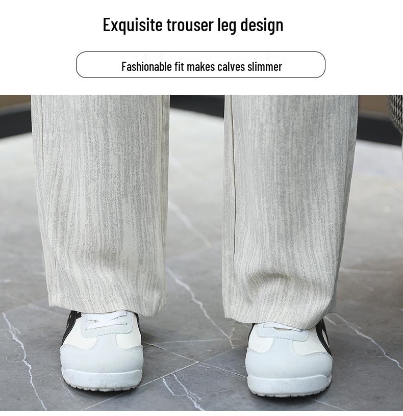 Spring/Summer 2026 Women's High-Waist, Slimming, and Comfortable Wide-Leg Casual Pants