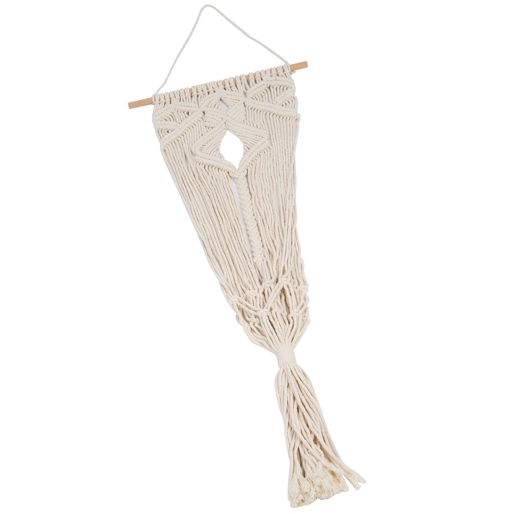 Pet Hanging Bed Woven Cotton Blend Rope Cat Hanging Basket Small Pet Hammock Swing BedC‑7