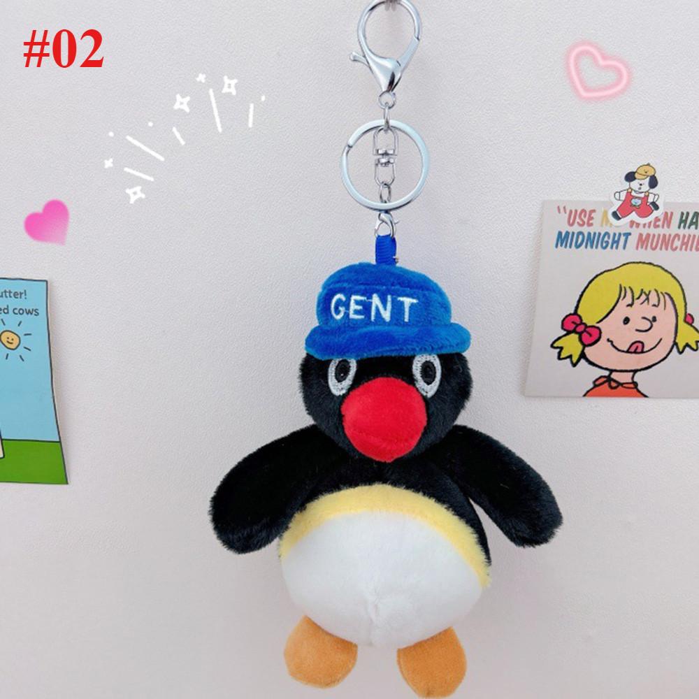 

Cute Penguin Plush Doll Keychain Creative Fun Backpack Decoration Pendant Birthday Gift