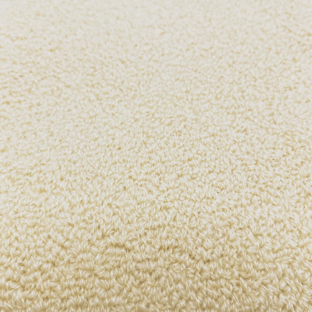 Kakiuchi Toilet Seat Cover O Shape Beige Machine Washable Just Cover and Fasten Easy Set SELECT JUST FIT