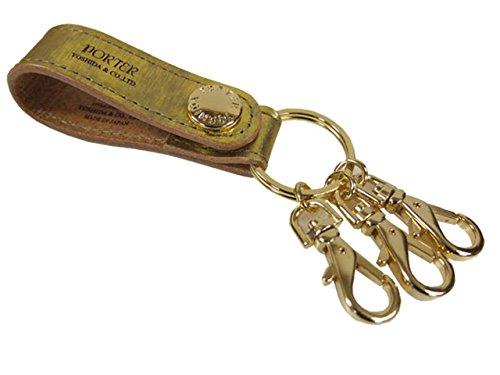 

Брелок для сумки Porter Yoshida FOIL из фольгированной кожи 195-01337 Gold