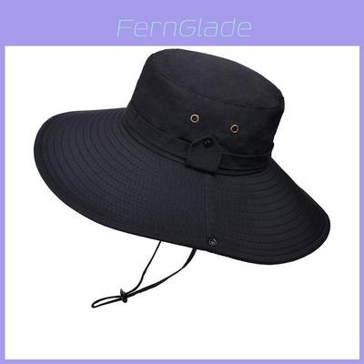 Fisherman Hat Men Sun Protection Waterproof Large Brim For Outdoor Summer Activities