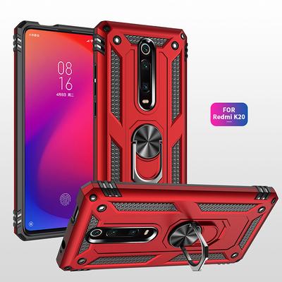 Para Xiaomi Mi 9T Funda Armor a Prueba de Golpes para Xiaomi Mi 9T Pro Rugged Militar Protector Soporte para Coche Anillo Funda Cubierta Mi 9 T Pro