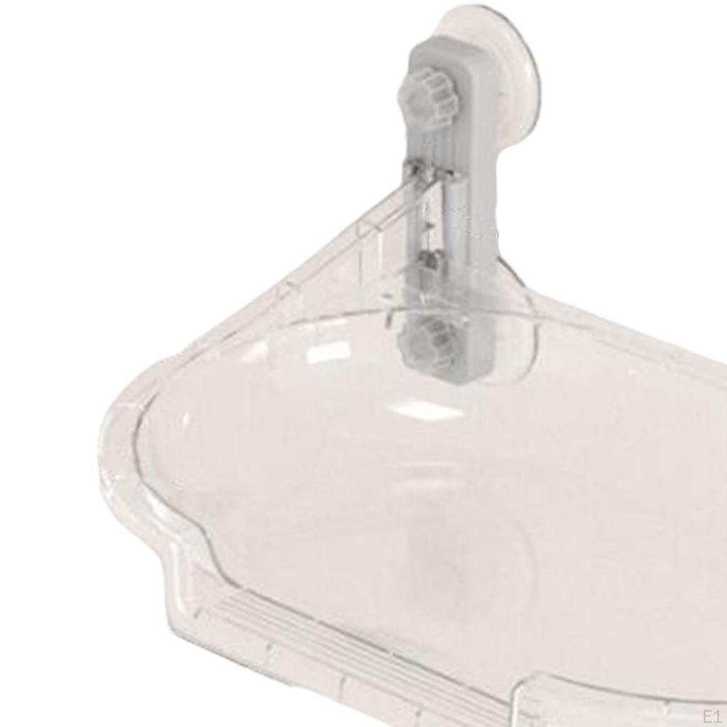 Cat Window Perch Bed Suction Cup for Indoor Cats Clear Cordless Large Foldable