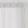 MUJI Recycled Polyester Yellow 100cm Wide X 178cm 84835643 Non-Pleated Curtains, Stripe, Long,