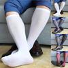 Men Socks Calf Socks Transparent Breathable Calf Socks Comfortable