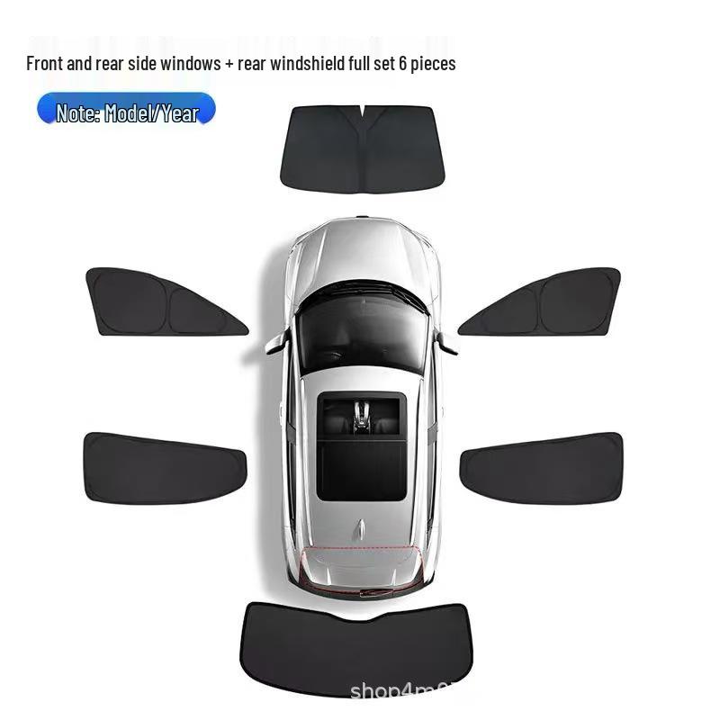 Jiangling Motors Sunshade: Thickened Anti-Peeping Side Window Blackout Board for Outdoor Camping