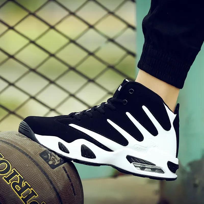 2024 Baskets Antidérapantes Entraînement Fitness Chaussures Unisexe Chaussures de Course Chaussures Décontractées Coréennes en Coton Hautes pour Adolescents Chaussures de Couple