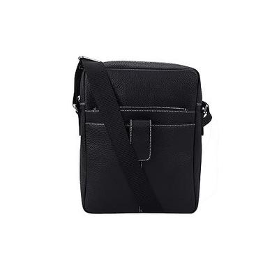 RSINC  Genuine Leather Cross Body Sling Bag for Men | Black B0BDSLBBC7 - Vinata