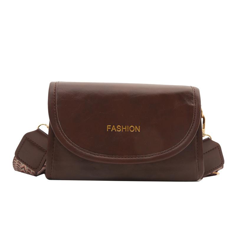 

Vintage Pu Leather Small Square Bag For Women With Chic Adjustable Shoulder Strap In Brown And Black For Casual Daily Use коричневый