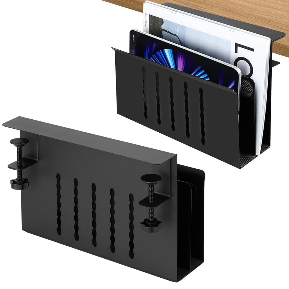 BubuBubu Tableside Desk Tableside Storage PC Classified Document Aluminum 10kg Weight Hiding Easy Laptop Tablet Home or Deskside Decorative Item