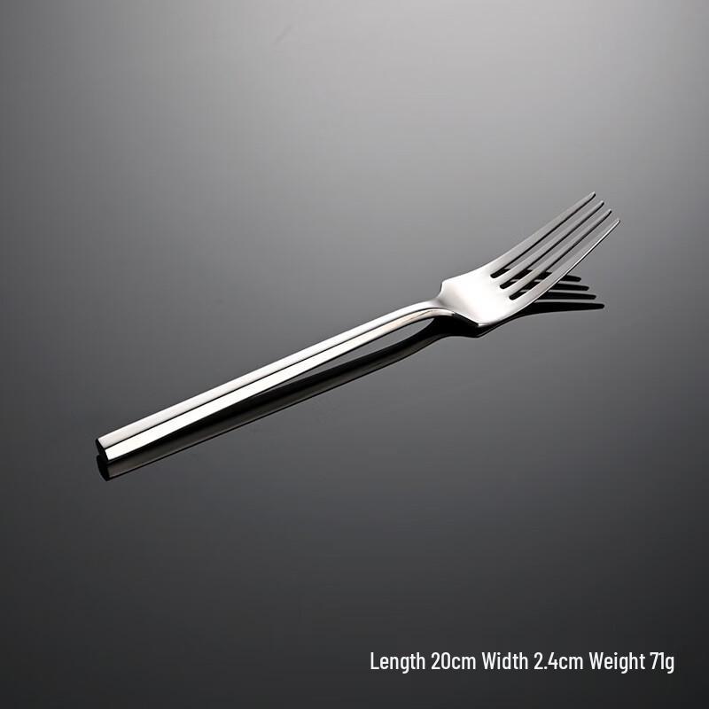Qianxing Hexagonal Handle Stainless Steel Dinner Forks (5-Pack)