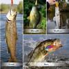 Fishing Countdown Calendar 2025 24 Days Fishing Lures Christmas Countdown Calendar Festive Angling Bait Kit For Husband Him