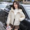 Autumn Winter Thicken Warm Parka Women Casual Sweety Solid Color Big Pocket Loose Hooded Coat Jackets Outwear