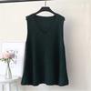 Maglione Pullover in Maglia da Donna per Primavera e Autunno Design Senza Maniche Scollo a V Maglia Sottogiacca