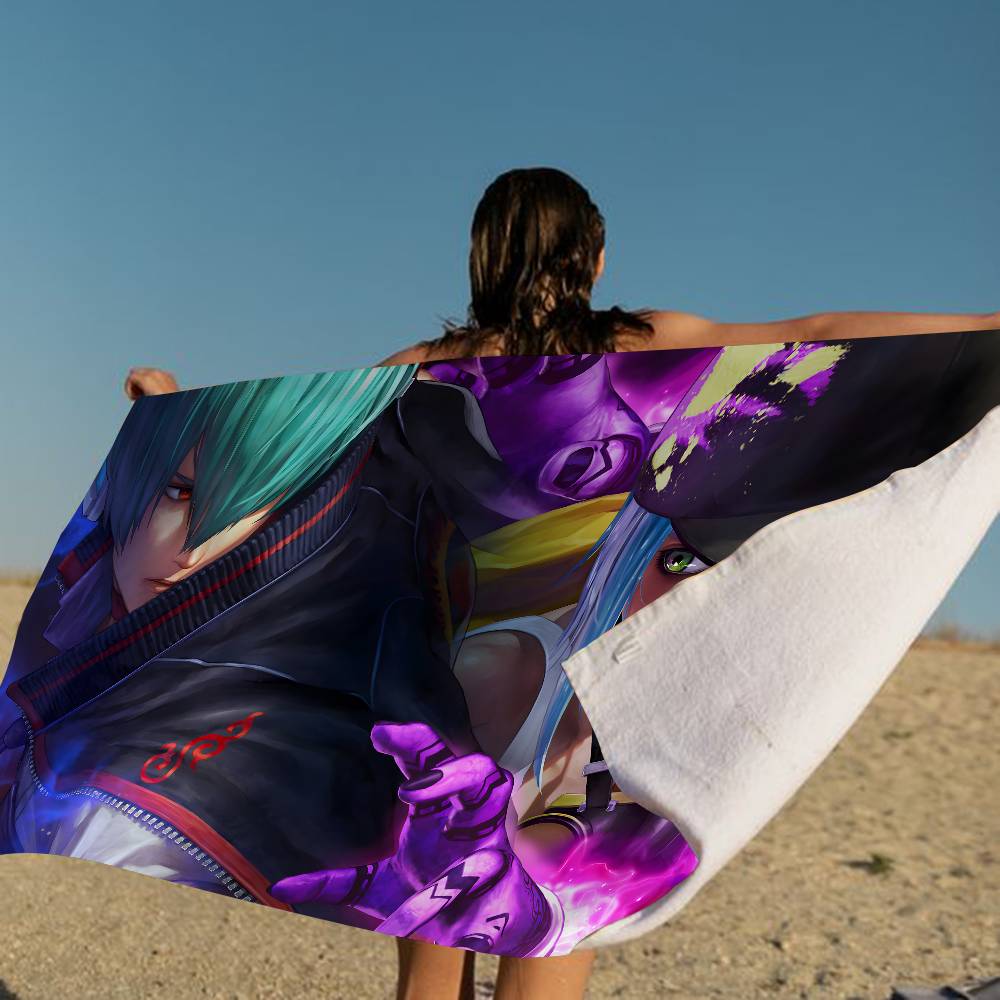 King Of Fighters Retro Game Microfiber Beach Towel Absorbent Quick Dry Soft Yoga Swimming Resort Mountain Climbing Towel