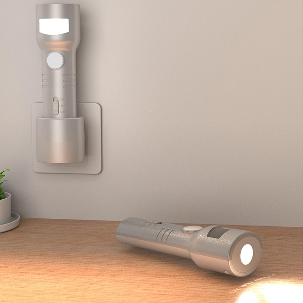 Rechargeable model with flashlight sensor light, human body sensor light, night light