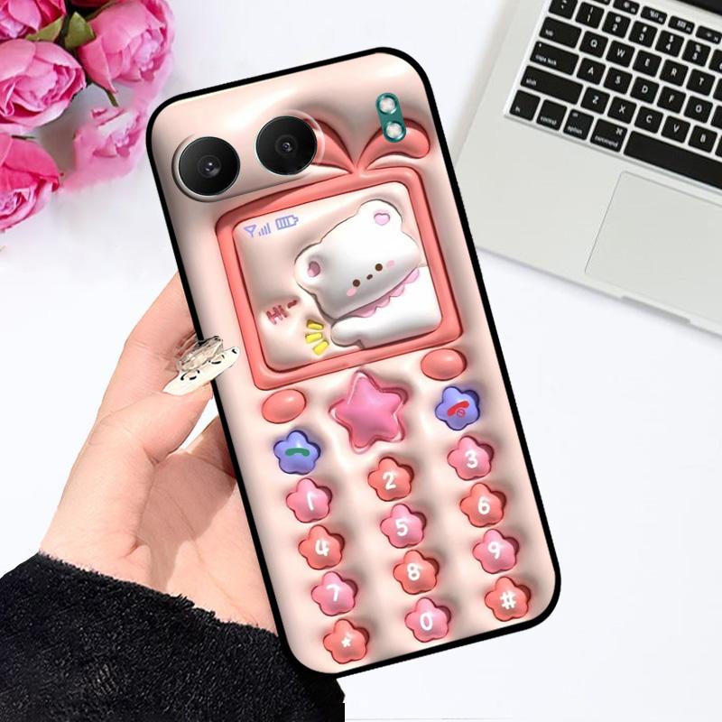 For OnePlus Nord 4 5G Case Nord CE 4 CE4 Lite Soft Silicone TPU Phone Cover For One Plus Nord3 Fundas CE 3 Lite Cute Phone Bags